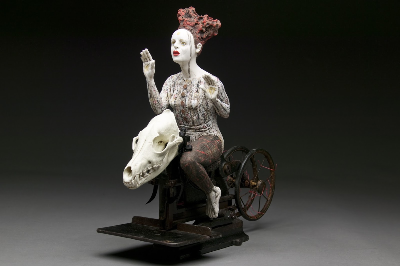 Kirsten Stingle- sculptures mixed art