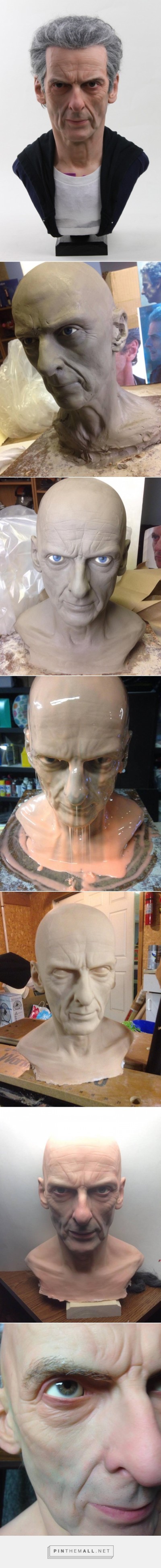 Technique sculpture hyper realiste – 12th Doctor (Peter Capaldi) Life-Sized Sculpture by mrstevenrichter –  http://imgur.com/gallery/31NDo