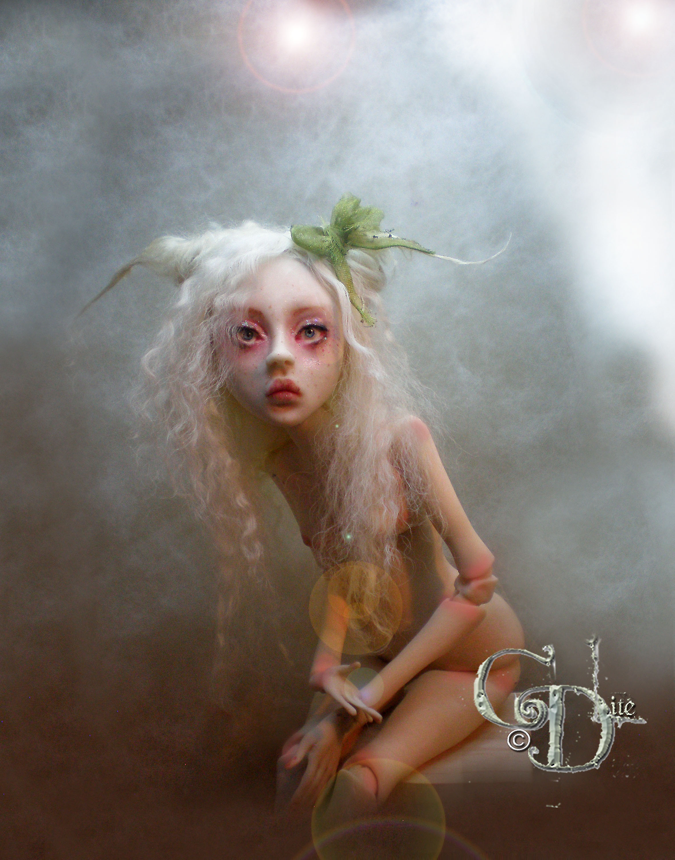 Art dolls – cdlitestudio – creepy doll